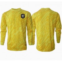 Maglia Calcio Paesi Bassi Portiere Seconda Divisa Europei 2024 Manica Lunga